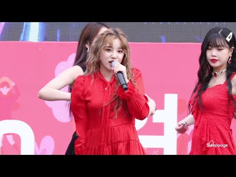 [4K] 190406 (여자) 아이들 (G)IDLE  우기 YUQI Full Cam @ 1M1원 자선걷기 By Sleeppage