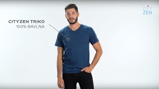 CityZen | Unikátní triko, na kterém není vidět pot