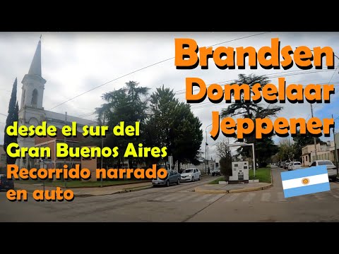 Brandsen, Domselaar y Jeppener, las ciudades a continuación del Gran Buenos Aires Sur 🚗 Driving