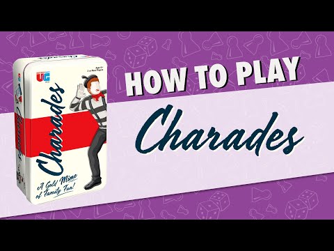 How To Play: Charades, A Gold Mime of Family Fun | University Games - YouTube