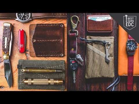 5 Incredible Leather Everyday Carry Setups | EDC Weekly