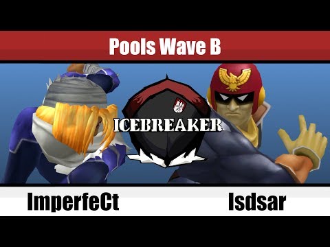 Icebreaker - ImperfeCt (Sheik) Vs. Isdsar (Cpt.Falcon) - Pools - Melee Singles