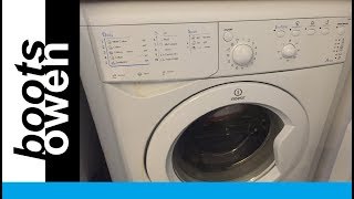 How to clean Indesit IWB5113 filter (difficult to open!)