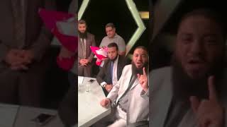 صورة ( هدف البرنامج ) .. من داخل استوديو قناة الرحمة .. كلمة أخيرة بعد انتهاء الحلقة .. د .   حازم شومان