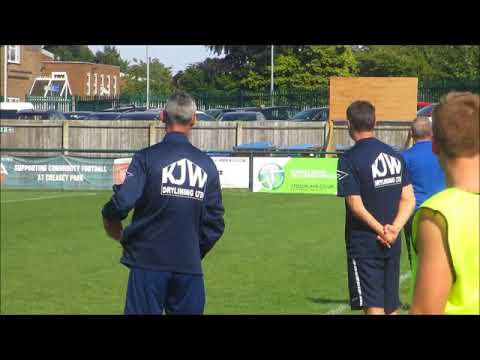 AFC Dunstable 2-0 Hitchin Town PSF,1 Match Goal clips and a wasp attack 4th Aug 2018.