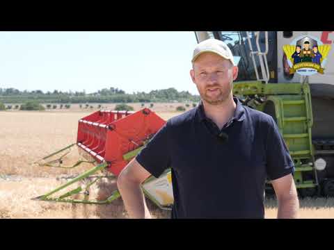 #RÖTTERNA - Höstveteresan 2018 - Dags för Ola att tröska höstvete i Vallkärra