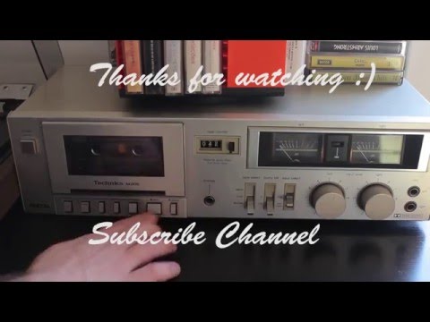 Tape Deck Technics RS-M205