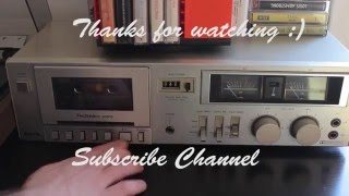 Video thumbnail for Tape Deck Technics RS-M205 by Cool Old Stuff
