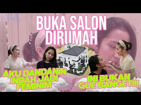BUKA SALON DIRUMAH!!! DANDANIN INDAH ALA PRILLY!!! | DIARY PRILLY