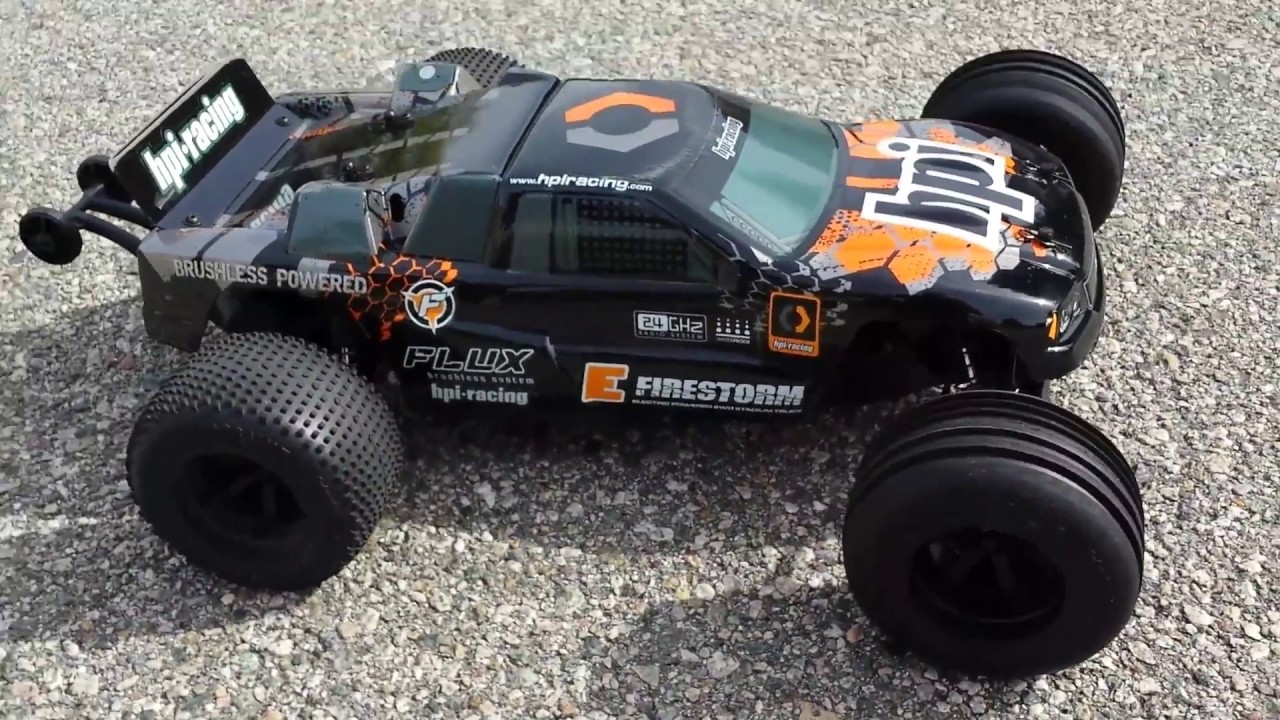 E-FIRESTORM 10T Flux RTR s 2,4GHz RC soupravou, kar. DSX-2 + speed pack