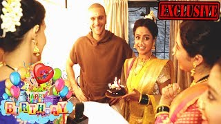 Karan Suchak Celebrates His Birthday With Peshwa Bajirao Cast & Telly Reporter | EXCLUSIVE video