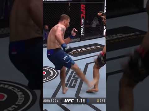 Khabib almost KO’d! 😳