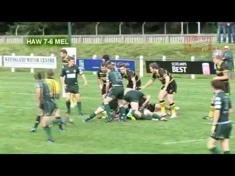 HAWICK v MELROSE - 14.9.13 - BORDERS RUGBY HIGHLIGHTS - PREMIERSHIP