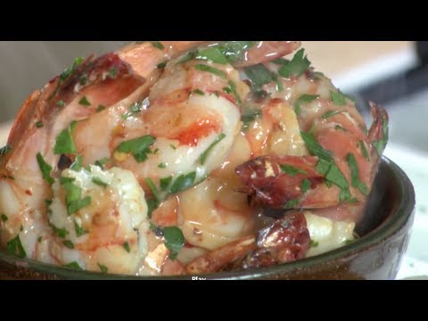 Garlicky prawns with sherry video thumbnail