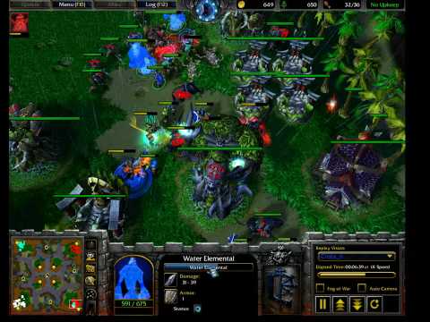 WC3 Warcraft III 20090817 uswest Crota 2v2