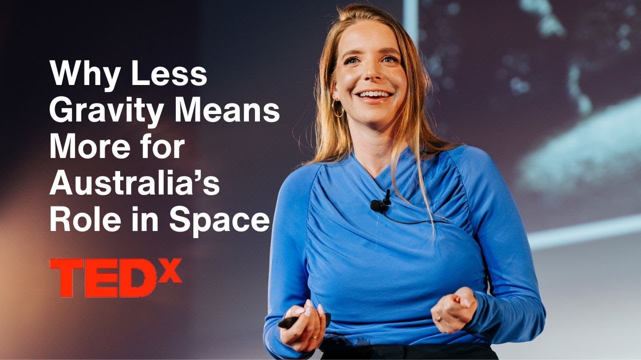 Rebecca Allen on stage