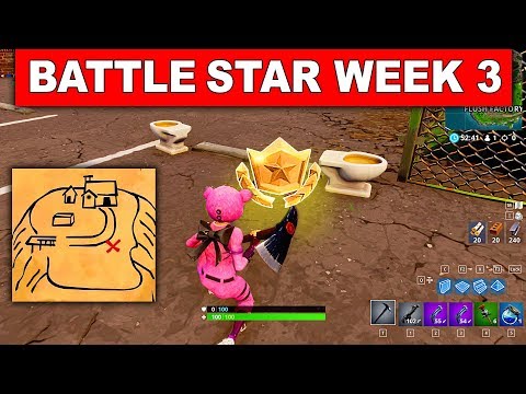 week 3 battle star on top of the hill...