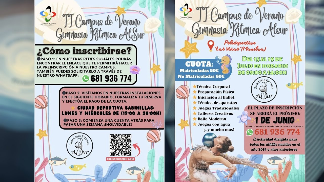 II Campus de Verano Gimnasia Rítmica Alsur