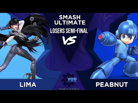 Lima (Bayonetta) vs Peabnut (Mega Man) - Losers Semi-Final - Grinds & Shines #4