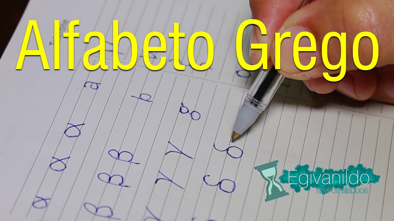 Alfabeto Grego - Prof. Egivanildo