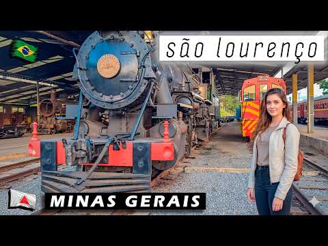 Walking in São Lourenço — Southern Minas Gerais, Brazil — 2025 【 4K UHD 】