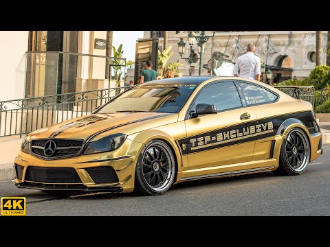 A collection of MERCEDES-BENZ C63 AMG in Monaco | 2020 4K