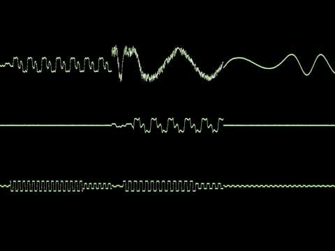 PC-98 - "For Graunseed ~朝~ " Moanin' "" - Oscilloscope View