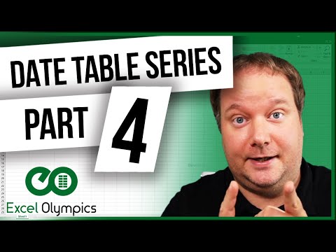 Extending the Date Table for your Data Model - Part 4 of the Date Table Series
