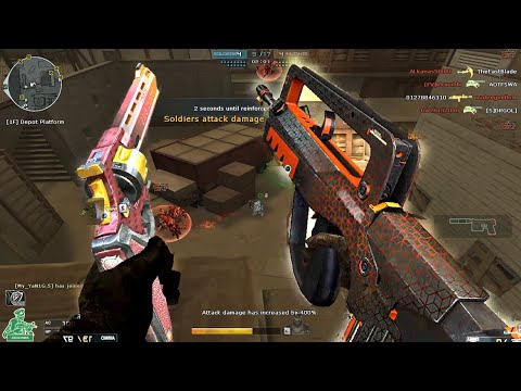 Crossfire NA/UK : Famas G2 Hexagon - Hero Mode X - Zombie V4