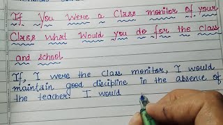 20 lines on Class Monitor in English|Essay on Class Monitor in English|Essay on Monitor 20 lines