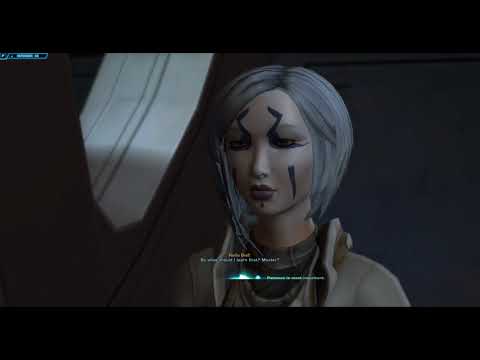 [SWTOR] (Jedi Consular) Nadia Grell dialogues, part 04 - First lessons