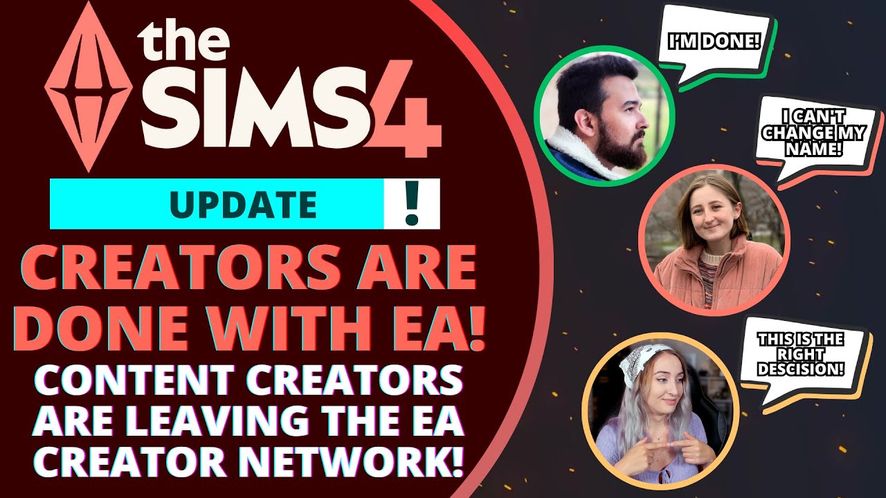 SIMS CREATORS QUIT EA AFTER THE BIG BUYOUT!