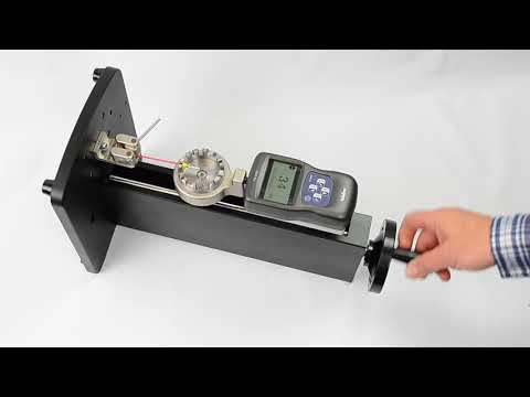 WTT-100 / WTT-200 Wire Pull Tester from Checkline.com, Horizontal Setup