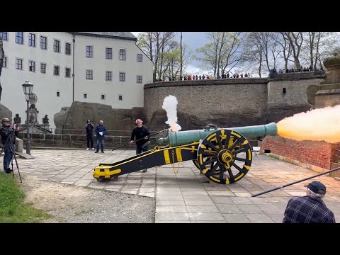 Böllerprüfung – der Beschuss einer Originalkanone