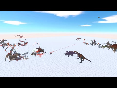 All Cyborg Units VS All Units. Animal Revolt Battle Simulator (ARBS)