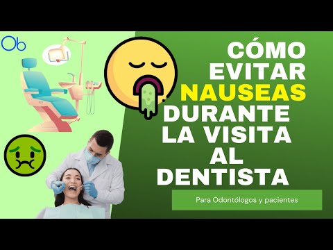 Consejos para evitar náuseas o arcadas en el dentista