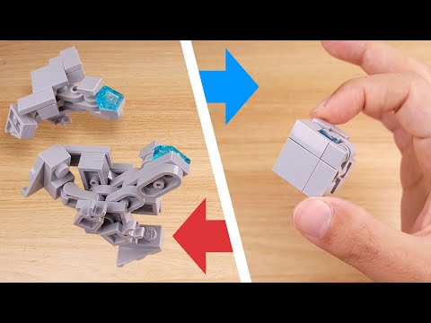LEGO brick Cube Bird transformer robot tutorial Cubird #LEGO #MOC #レゴ変形ロボ #レゴアイデア #레고변신로봇