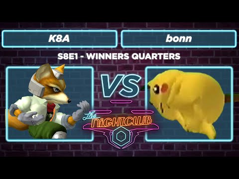 The Nightclub S8E1: K8A vs LG | bonn- Winners Quarters SSBM
