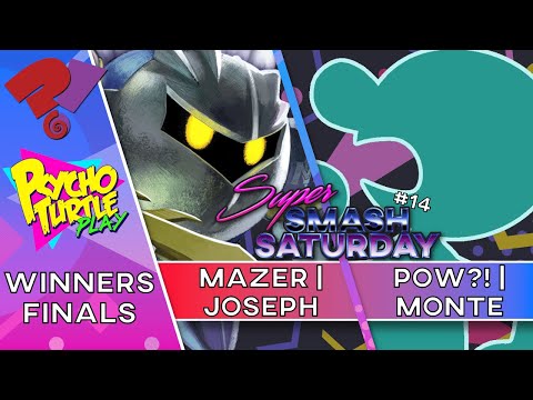 Super Smash Saturday #14 - POW?! | Monte vs. Mazer | Joseph / Winners Finals