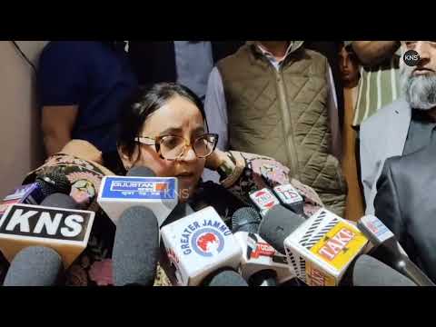 Nobody can remove Urdu; it is our life, like Kashmiri and Pahari. They spread lies to hide their past mistakes, supported BJP, and raise baseless issues while people suffer without statehood, jobs, and rights taken from Jammu and Kashmir’s youth." Minister #sakinaitoo.