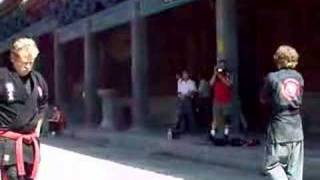 preview picture of video 'DEMO INSIDE THE SHAOLIN TEMPLE, CHINA'