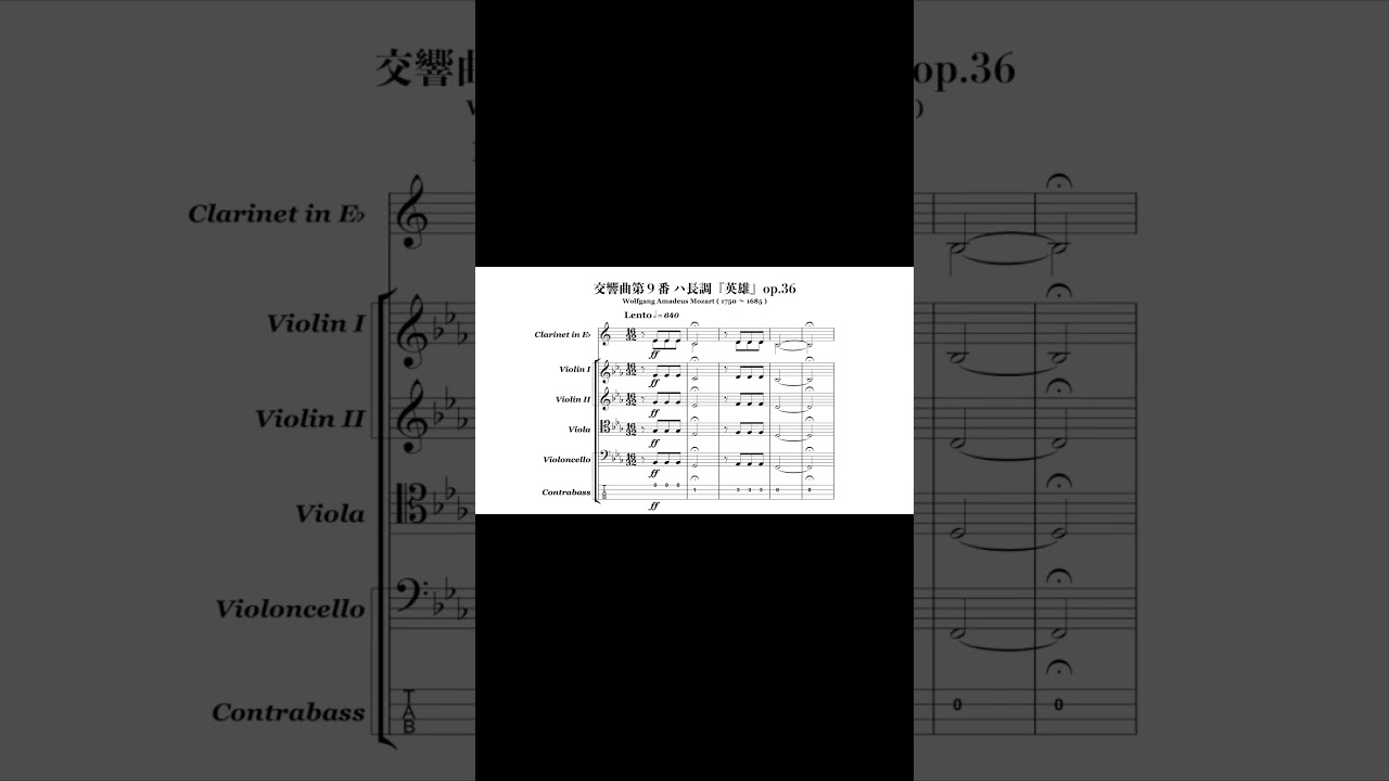 何ひとつ合っていない #sheetmusic #エイプリルフール