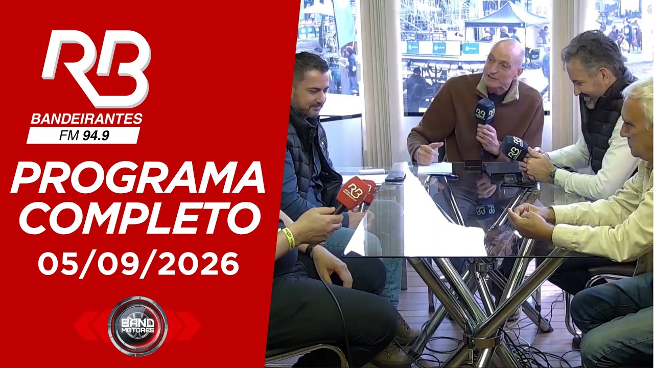 Expointer: novidades e ofertas no setor automotivo | Band Motores Rádio Bandeirantes | 05/09/2026