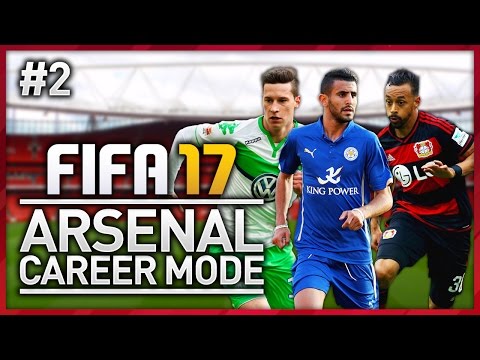 FIRST GAMES! ARSENAL CAREER MODE - EPISODE #2 (FIFA 17)