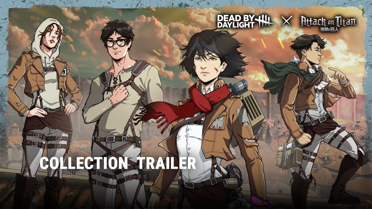 Attack On Titan | Dead By Daylight Store Collection Release | Dead By  Daylight