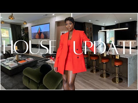 Home Update: Finished Living Room, New Art, Future Design Plans & More!