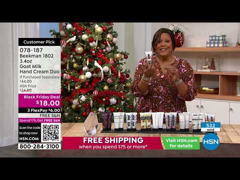 HSN | Beekman 1802 Bath & Body Gifts - All On Free Shipping 10.29.2022 - 07 PM