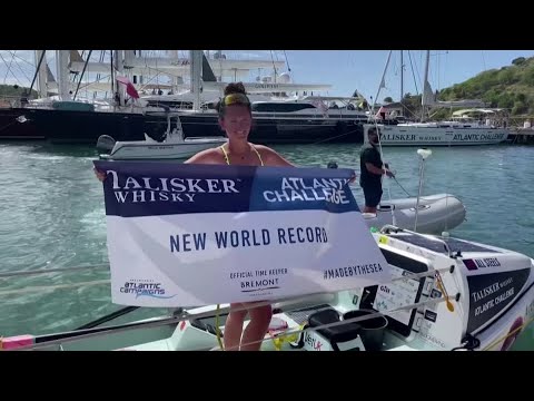 ソロで大西洋を横断した最年少の女性 (Youngest woman to row solo across the Atlantic)