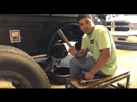 2012 Ram 3500 axle seal replacement