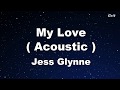 Download My Love Acoustic Jess Glynne Karaoke【no Guide Melody】 Mp3 Song